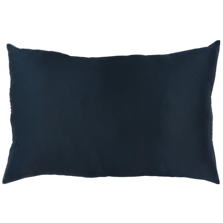 black queen silk pillowcase with a luxury glossy finish 